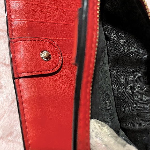 Kate Spade New York Red Pebbled Leather Wallet (GUC) - Picture 7 of 12